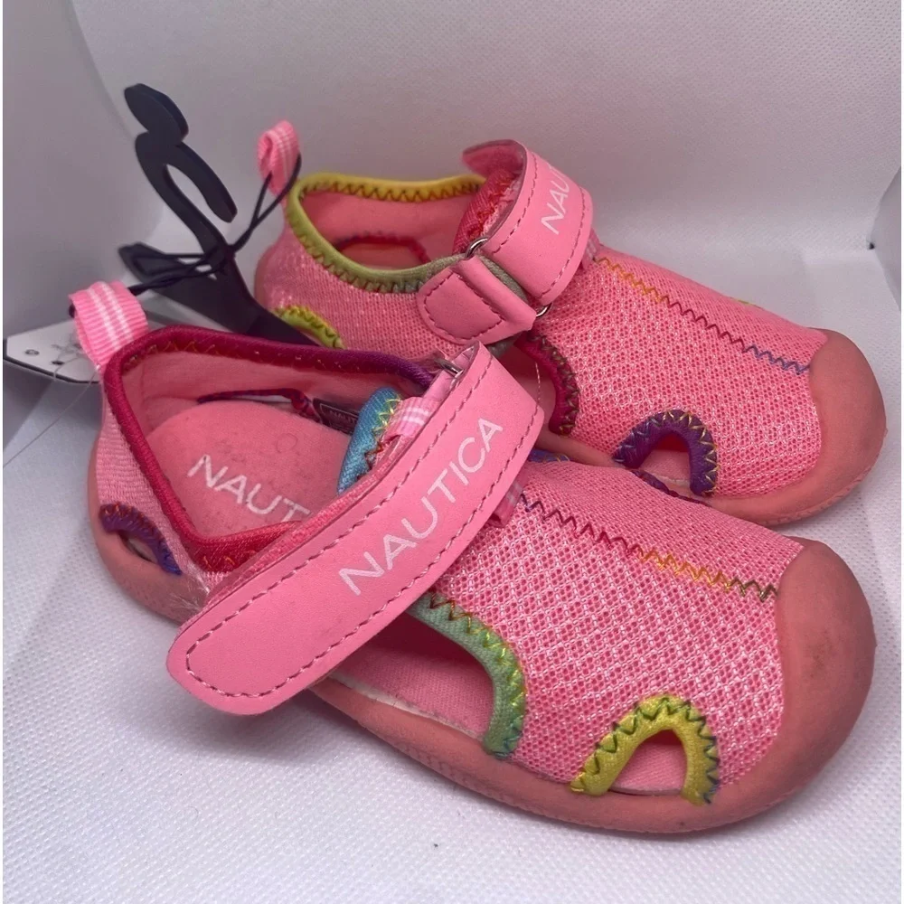 Nautica girl water sandals size 7 NWT Will ship same business Day